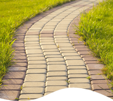 Paved walkway